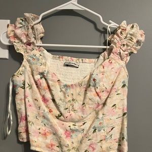 Floral Abercrombie and fitch top